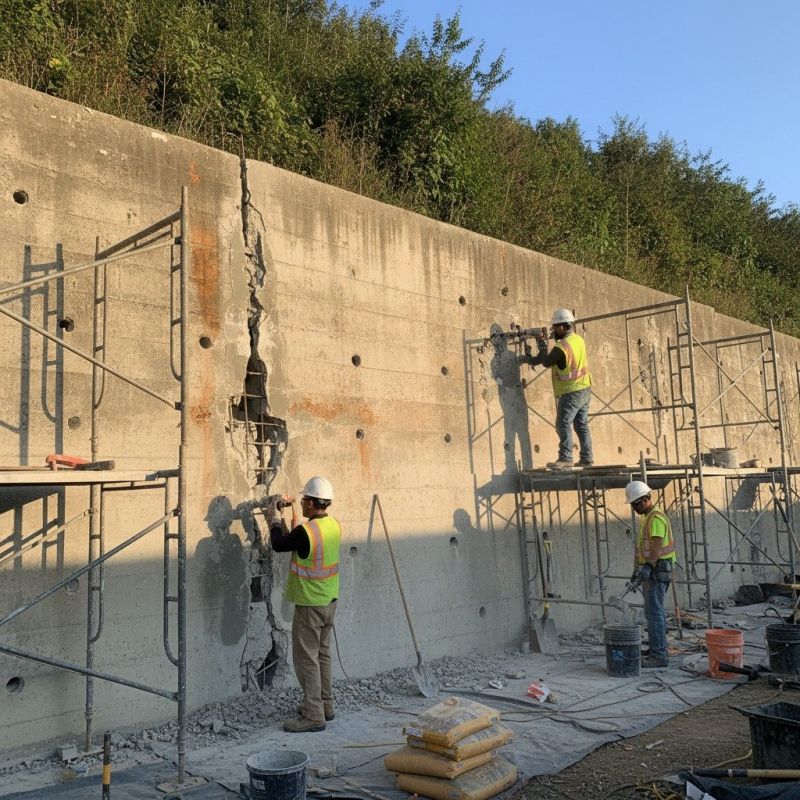 Cement Wall Construction