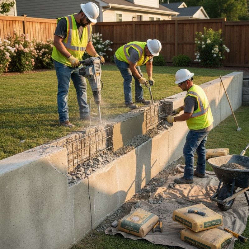 Common Problems With Aging Concrete Retaining Walls