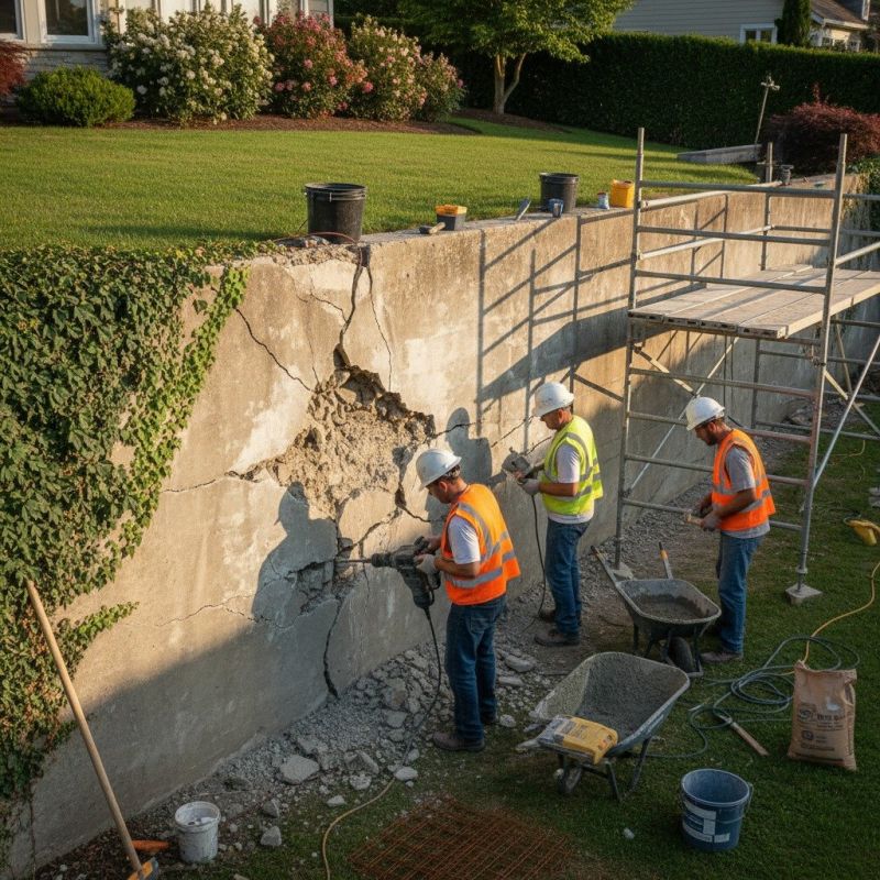 Cement Wall Construction